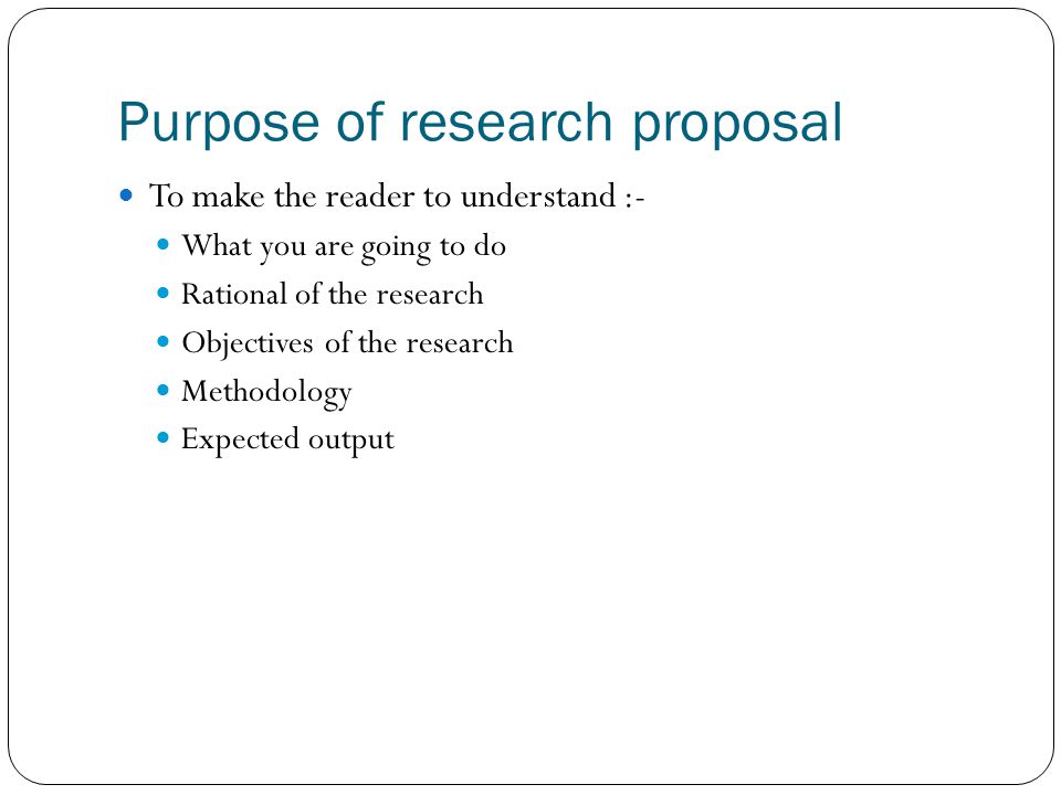 Dissertation proposal service objectives